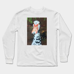 Basil the Muscovy Duck Long Sleeve T-Shirt